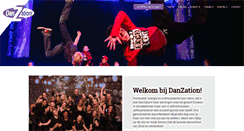 Desktop Screenshot of danzation.nl